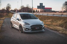 Cup Spoilerlippe Front Ansatz V.4 + Flaps passend für Ford Fiesta ST / ST-Line