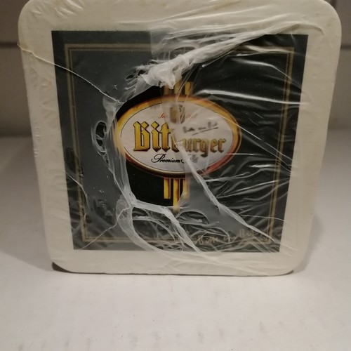 Bierdeckel bitburger 70er - bierdeckel,