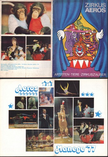 1977 zirkus aeros - zirkus,