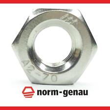 Sechskant-Muttern DIN 934 Edelstahl Rostfrei A2 V2A M5 M6 M8 M10 VA günstig