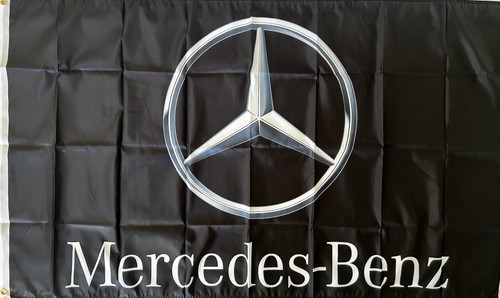 Mercedes benz fahne auto amg - fahne,