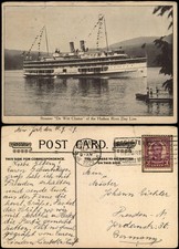 .USA  Steamer “De Witt Clinton" of the Hudson River Day Line Dampfer USA 1929