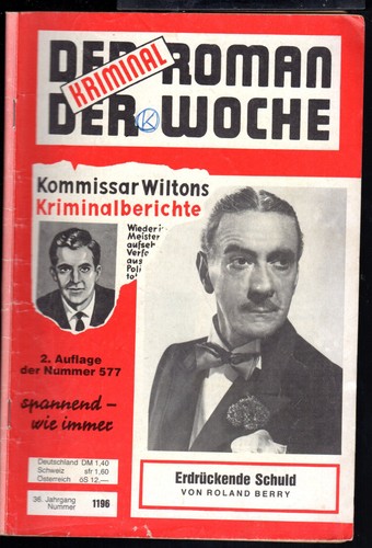 Kommissar wilton 1196 - wilton,