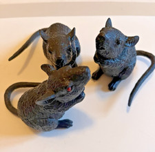 3 Bullyland Tierfiguren Ratten