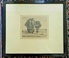 Hollenberg, Felix Radierung