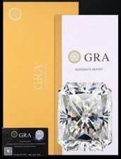 GRA Certified Loose Moissanite