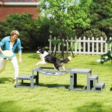 Pawhut hunde agility set - hunde,