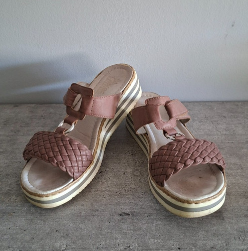 Rieker pantolette darkrose - pantolette,