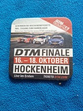 Bierdeckel DTM - Hockenheim - Erdinger