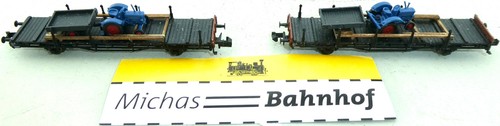 Fleischmann niederbordwagen - 2x,