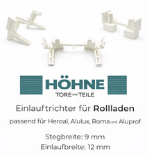 Einlauftrichter für Rolladen