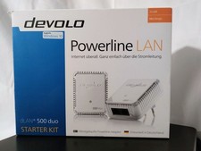 devolo Powerline LAN, dLAN 500 duo; Starterkit, wie neu
