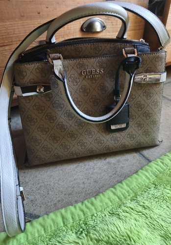 Guess handtasche beige damen - guess,