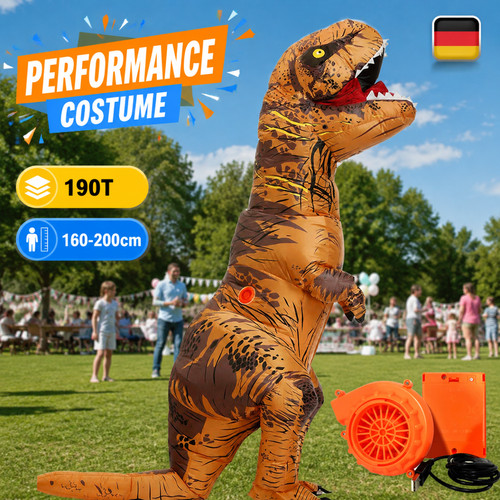 Erwachsene dino kostüm - erwachsene,