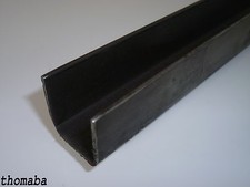 U Stahl U Profil Bordwandprofil U Eisen U Baustahl , ab 20x20x1,5 mm