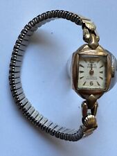 Osco Parat Art Deco Uhr Damen Goldplated Vintage  - Handaufzug  - Werk läuft