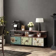 TV Schrank mit LED-Leuchten