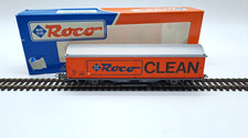 Roco 1:87  H0 46400 Schienenreinigungswagen ROCO CLEAN in OVP selten