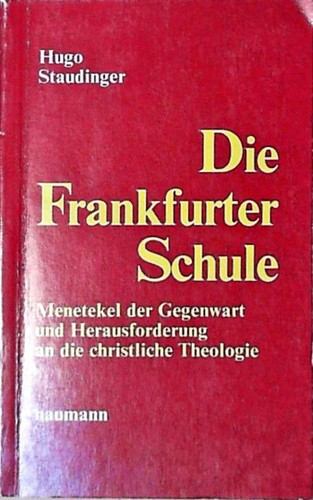 Die frankfurter schule - frankfurter,