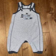 süßer Strampler * H&M * Größe 62 * grau mit Katzen Kätzchen