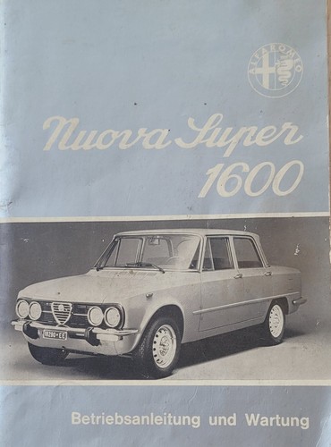 Alfa romeo nuova - alfa, super
