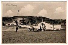 Ansichtskarte Gera Flugplatz Luftfahrt Junkers Lufthansa