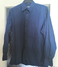 Dunkelblaues Hemd - Gr. L - Royal Class Casual
