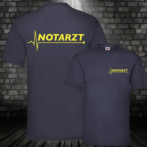 Notarzt shirt arzt - notarzt, t-shirt