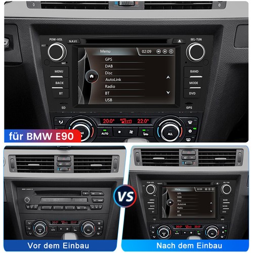 Autoradio für bmw 3er - 7",