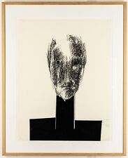 Gerhard Hintschich "KOMPOSITION- Kopf" , 1978, Willi Baumeister, Mischtechnik