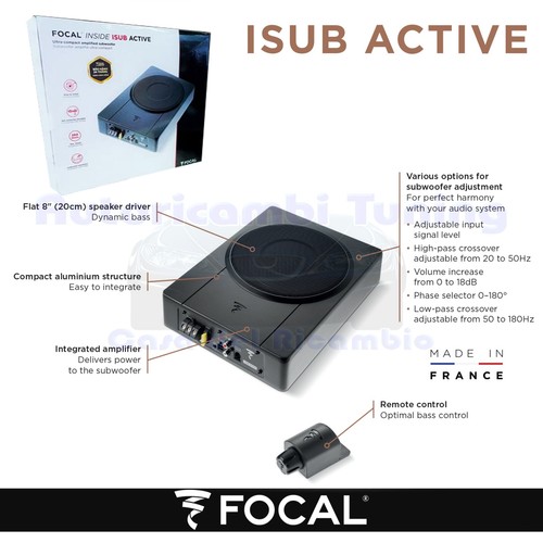 Focal isub aktiver subwoofer - isub,