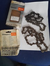 2 Stück Stihl Sägeketten passend für MSE 140 aus Nachlass, gebraucht ?