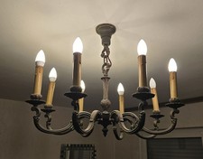 Kronleuchter 8 Flammig Vintage