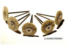 5 POLIERBÜRSTCHEN, montiert