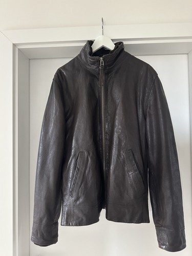 Closed herren leder jacke - herren,