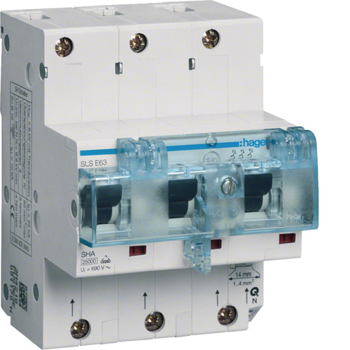 Hager htn363e sls schalter - htn363e, sls-schalter