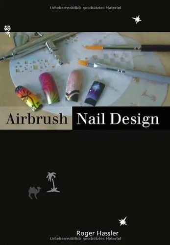Airbrush nail design - nail, by
