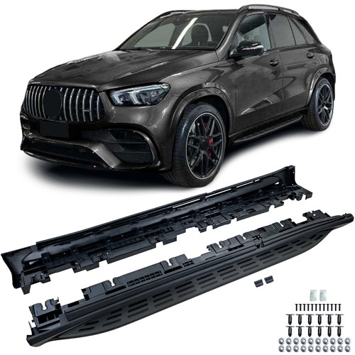Alu trittbretter black edition - trittbretter,