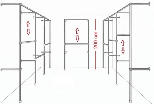 Begehberer kleiderschrank - begehberer,