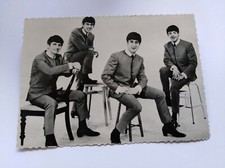 The Beatles, alte Autogramm/Postkarte, Freihoff, gezackter Rand, 60er Jahre.