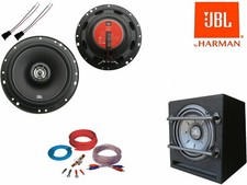 JBL für VW Golf 3 1991 -2002 Komplett Lautsprecher Aktiv Subwoofer Set Tür Vorn 