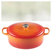 Le Creuset Signature Bräter oval 27 cm ofenrot
