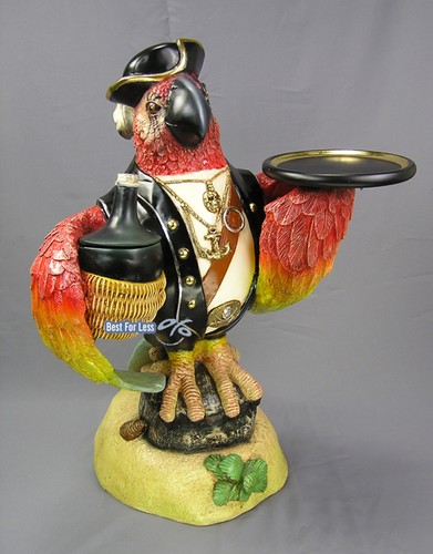 Papagei pirat butler figur - butler,