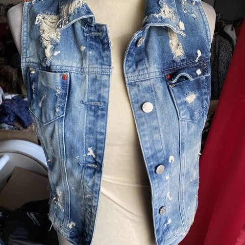 Jeansweste damen 34 s - jeansweste, gr.