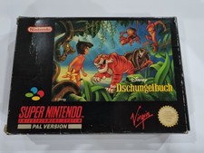 Das Dschungelbuch Disney Snes PAL CIB OVP Nintendo
