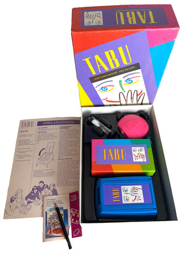 Tabu spiele hasbro - mb, /