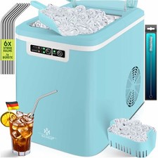 KESSER® Eiswürfelmaschine Eiswürfelbereiter 2,2L Ice Maker 9 Eiswürfel in 7min