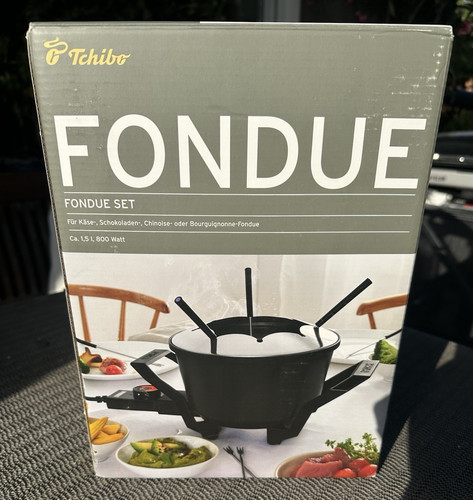 Tchibo elektrisches fondue - tchibo, fondue-set