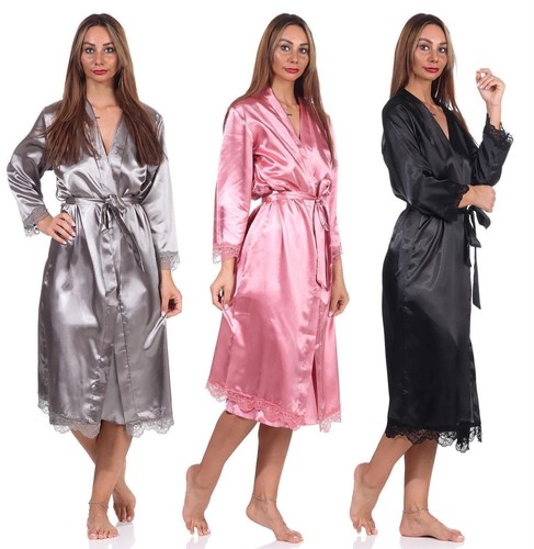 Damen morgenmantel kimono - morgenmantel,
