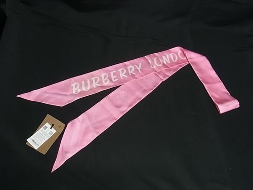 Burberry seide 100 band schal - burberry, 100%